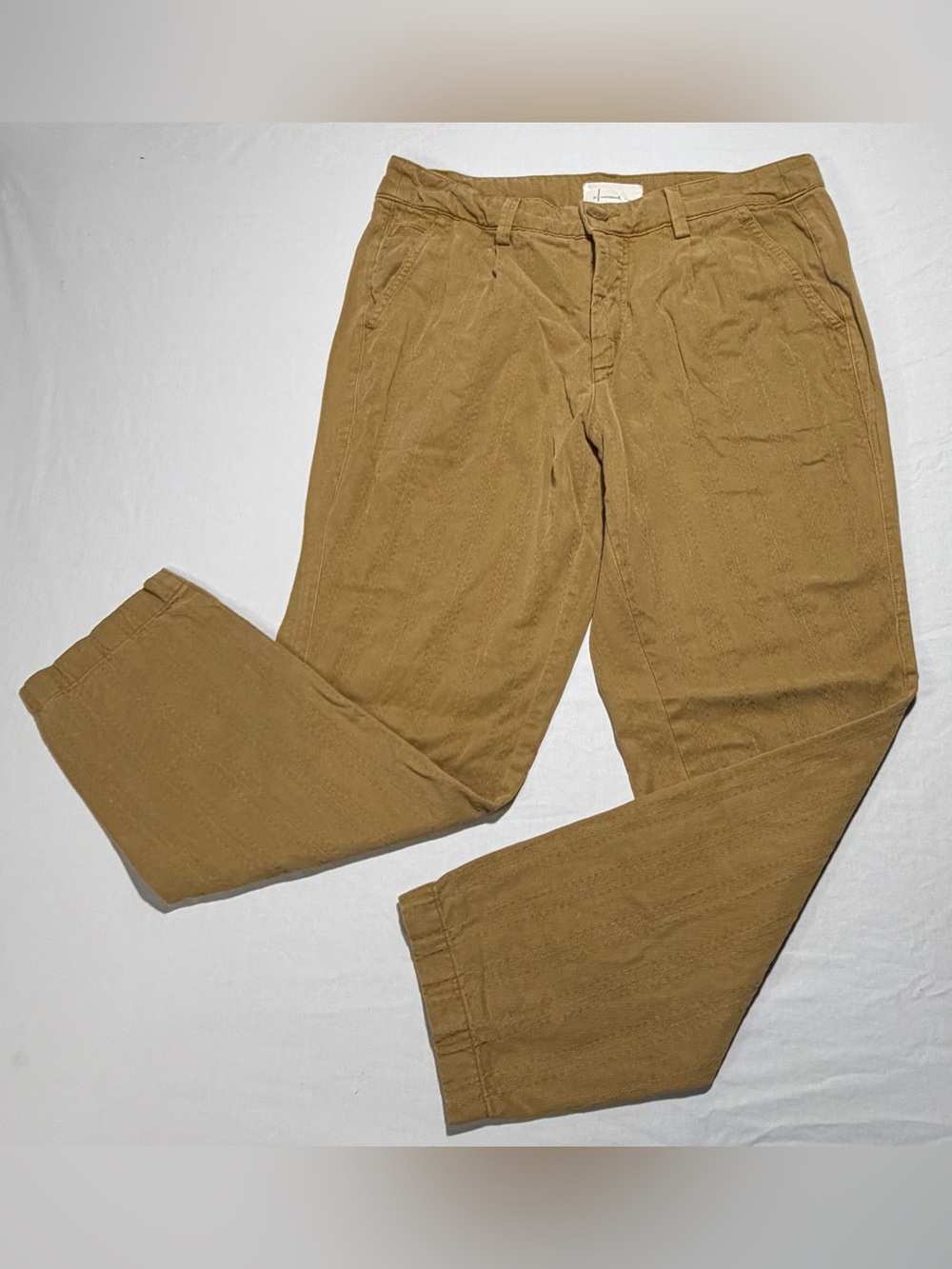 Anthropologie Scout Slim Pleated Pants